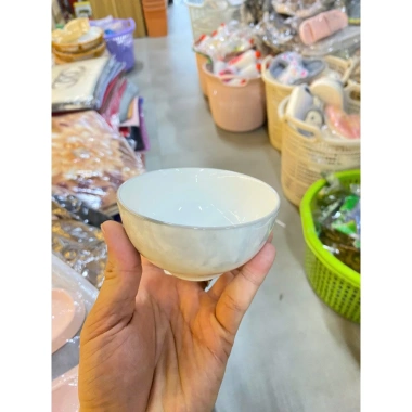 Bộ Bát Đĩa Vân Mây 20 Món Cao Cấp - Sứ Trắng - Bát Cơm, Đĩa Tròn, Vuông - 499.000₫ 5