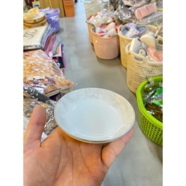 Bộ Bát Đĩa Vân Mây 20 Món Cao Cấp - Sứ Trắng - Bát Cơm, Đĩa Tròn, Vuông - 499.000₫ 7
