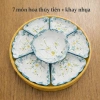 Bộ Bát Hoa Mặt Trời Gốm Sứ Ceramic Hoa Thủy Tiên - Dâng Lễ Gia Tiên, Giá 317.000 10