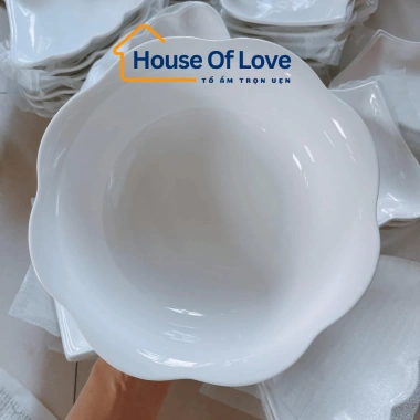 Bộ Bát Hoa Mặt Trời Minh Châu Sứ 55cm - Cao Cấp, Siêu Đẹp, Giá Ưu Đãi 369.000đ 2