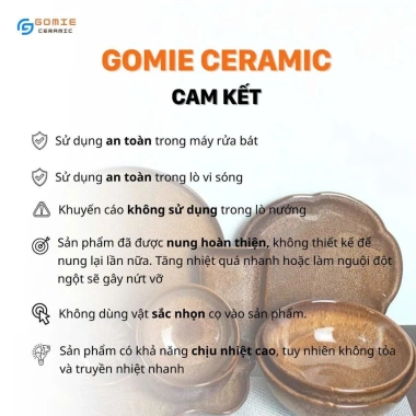 Bộ Bát Men Hóa Biển D11H5 Cao Cấp Gốm Sứ Bát Tràng - Nhiều Màu An Toàn, Bền Đẹp, Giá 320.000 VND