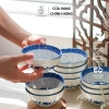 Bộ bát sứ cao cấp hoa xanh lam 6 & 10 món - Chén cơm cúng gia tiên, vỡ 1 đổi 1, giá ưu đãi 112.500 VND 2