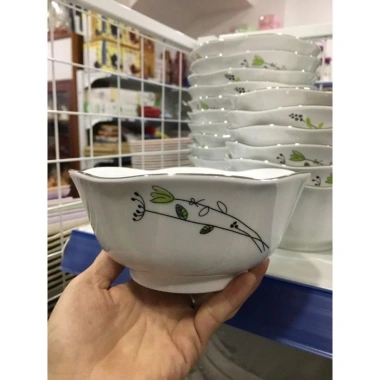 Bộ bát tô sứ Ck hoa 1.084 Việt Nam size 6-8, cam kết chính hãng, giảm giá 62.000 VND