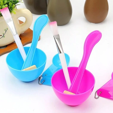 Bộ Bát Trộn Đắp Mặt Nạ 6in1 Tiện Ích - Chén Đa Năng, Giá 18.500₫, Giảm Sốc