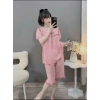 Bộ Bầu Sau Sinh Đũi Thái Kẻ Cổ và Dây - Giá chỉ 131.200đ, giảm mạnh 3
