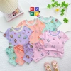 Bộ Bé Gái Áo Tay Cộc và Quần Lửng Cotton Chính Phẩm - Giá 91.500 VNĐ, Mềm Thoáng 3