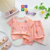 Bộ Bé Gái Áo Tay Cộc và Quần Lửng Cotton Chính Phẩm - Giá 91.500 VNĐ, Mềm Thoáng 6