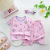 Bộ Bé Gái Áo Tay Cộc và Quần Lửng Cotton Chính Phẩm - Giá 91.500 VNĐ, Mềm Thoáng 7