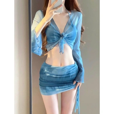 Bộ bikini 4 chi tiết NGOMINH BKN47 có đệm ngực - Xu hướng mùa hè, mặc đi biển, đi bơi, giảm còn 169k 10