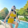 Bộ bikini bơi cúp ngực nổi bật, thiết kế sexy, chất liệu co giãn, giá chỉ 103.500 VND - giảm mạnh 3