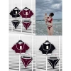 Bộ bikini viền xinh đẹp, phù hợp đi biển, đi chơi, đi làm - Giá ưu đãi 349.000₫ 2