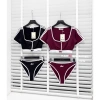Bộ bikini viền xinh đẹp, phù hợp đi biển, đi chơi, đi làm - Giá ưu đãi 349.000₫ 3