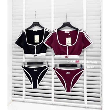 Bộ bikini viền xinh đẹp, phù hợp đi biển, đi chơi, đi làm - Giá ưu đãi 349.000₫