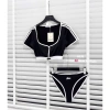 Bộ bikini viền xinh đẹp, phù hợp đi biển, đi chơi, đi làm - Giá ưu đãi 349.000₫ 5