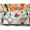 Bộ Bình Ấm Sứ 6 Cốc Cao Cấp Sang Trọng kèm Khay Dầy Dặn - Giá ưu đãi 310.000₫ 5