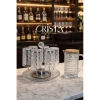 Bộ bình cốc thuỷ tinh Caro trắng CRISTA HOME - Set ly bình khay sang trọng decor bàn ăn, quà Tân Gia 115k 9