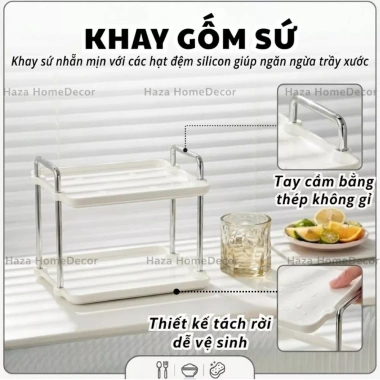 Bộ bình côc thủy tinh chịu nhiệt 5L, bình nước có vòi kệ, sứ côc nước, giảm giá 20% 5