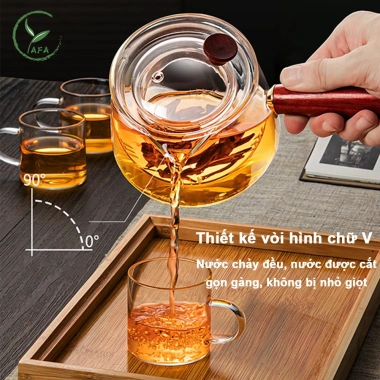 Bộ Bình Pha Trà & Bếp điện 600W – Ấm thủy tinh chịu nhiệt, Bếp hồng ngoại mini giá ưu đãi 359.000₫ 4 Bộ Bình Pha Trà & Bếp điện 600W – Ấm thủy tinh chịu nhiệt, Bếp hồng ngoại mini giá ưu đãi 359.000₫ 4