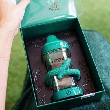 Bộ bình sữa Hegen Serpentine Treasures 240ml cho bé 3 tháng+ kèm nắp trữ gặm nướu - Monnie Kids, 2.000.000đ 5
