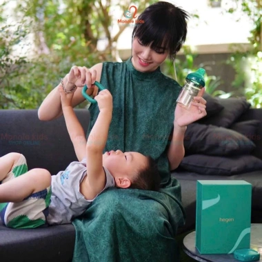 Bộ bình sữa Hegen Serpentine Treasures 240ml cho bé 3 tháng+ kèm nắp trữ gặm nướu - Monnie Kids, 2.000.000đ 6
