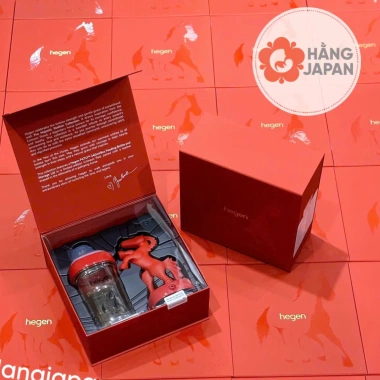 Bộ bình sữa Hegen Serpentine Treasures 240ml núm ti M 3-6 tháng, nắp trữ sữa và gặm nướu silicone - Giá chỉ 950.000 8