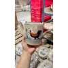 Bộ bình tích gà gốm xưa Lái Thiêu - kèm dĩa vuông và 6 ly trà, giảm còn 375k 10