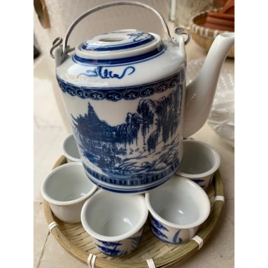 Bộ bình trà 500ml 6 tách - Thiết kế sang trọng, giữ nhiệt lâu, Giá ưu đãi 130.000 VND (giá gốc 161.200 VND) 2