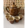 Bộ bình trà 6 tách xưa - Thiết kế vintage sang trọng, giá ưu đãi 95.000 VND