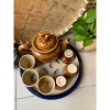 Bộ bình trà 6 tách xưa - Thiết kế vintage sang trọng, giá ưu đãi 95.000 VND 3