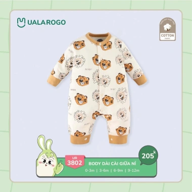 Bộ Body Dài Tay Uala cho Bé 3-10kg – Nhiều mẫu UR2.111-UR3.802, Giá 170.000 (giảm 40k) 2