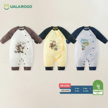 Bộ Body Dài Tay Uala cho Bé 3-10kg – Nhiều mẫu UR2.111-UR3.802, Giá 170.000 (giảm 40k) 7