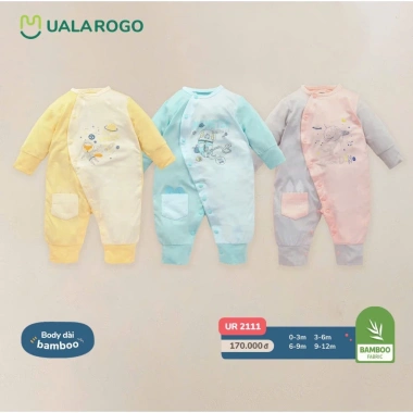Bộ Body Dài Tay Uala cho Bé 3-10kg – Nhiều mẫu UR2.111-UR3.802, Giá 170.000 (giảm 40k) 9