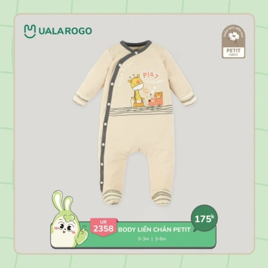 Bộ Body Dài Tay Uala cho Bé 3-10kg – Nhiều mẫu UR2.111-UR3.802, Giá 170.000 (giảm 40k) 10