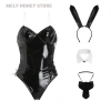 Bộ Body Suit Thỏ Đen Gợi Cảm - Jumsuit Cosplay Sexy, Đồ Ngủ Đẹp Giá 185.000₫ 9