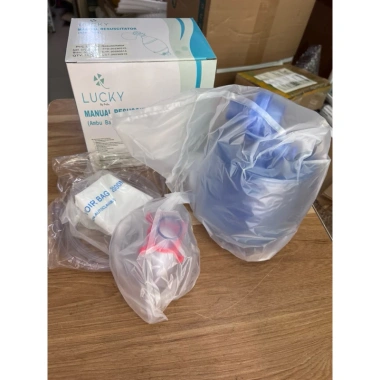 Bộ bóng bóp oxy cấp cứu (ambu) - Giá 70.000₫, chất lượng cao, dùng tiện lợi