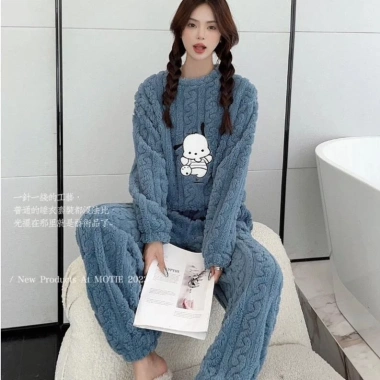 Bộ Bông Cun Mặc Nhà Siêu Đáng Yêu - Giá Ưu Đãi 68.000 VNĐ, Thoải Mái và Đáng Yêu