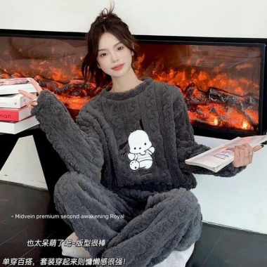 Bộ Bông Cun Mặc Nhà Siêu Đáng Yêu - Giá Ưu Đãi 68.000 VNĐ, Thoải Mái và Đáng Yêu