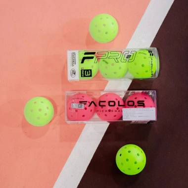 Bộ bóng pickleball Facolos F-Pro Gen 2 USAPA 40 lỗ, đường kính 74mm - 162.000₫ 8