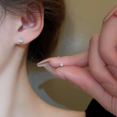 Bộ bông tai 6 chiếc hình tròn đính zirconium - nhẹ, sang, tối giản cho công sở 7 Bộ bông tai 6 chiếc hình tròn đính zirconium - nhẹ, sang, tối giản cho công sở 7