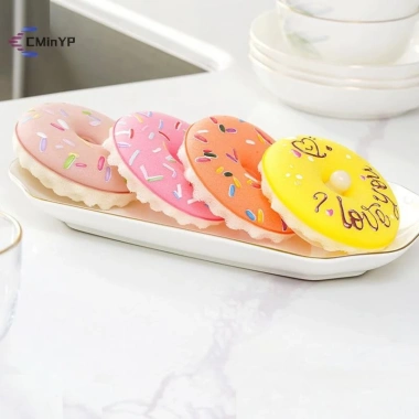 Bộ bọt biển bát đĩa có cốc hút – Chống bánh rán, rửa chén nhanh, thoát nước nhà bếp 4