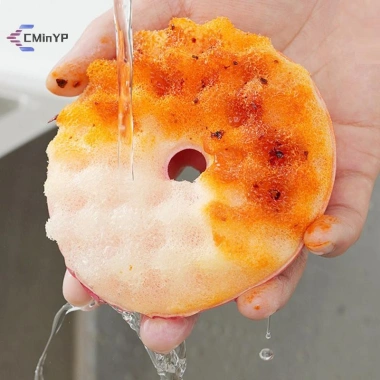 Bộ bọt biển bát đĩa có cốc hút – Chống bánh rán, rửa chén nhanh, thoát nước nhà bếp 8