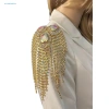 Bộ brooch epalettle đá kim cương giả tua rua lấp lánh sân khấu khiêu vũ giảm 23% 7