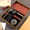 Bộ Bút Châu Âu Retro Lông Vũ Bạch Kim – Quà Tặng, Bút Máy, Tính Xách Tay, 513.702 VND 7