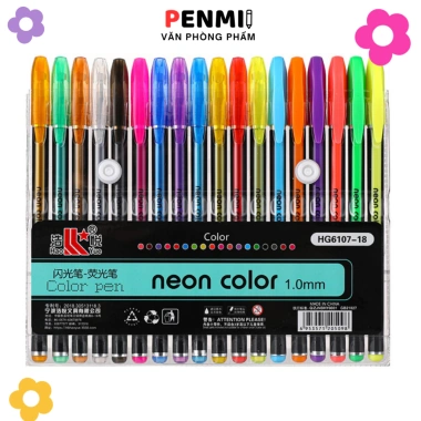 Bộ Bút Gel Kim Tuyến 12-48 Màu Lấp Lánh Đánh Dấu Nghệ Thuật 29.400₫