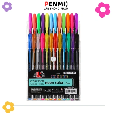 Bộ Bút Gel Kim Tuyến 12-48 Màu Lấp Lánh Đánh Dấu Nghệ Thuật 29.400₫
