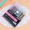 Bộ Bút Nhũ Neon Color ZUIXUA 12 Màu Highlighter Glitter Pastel Trang Trí & Ghi Chú 29.399₫ 9