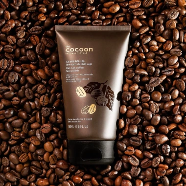 Bộ cà phê Đắk Lắk Cocoon làm sạch da chết – da mặt 150ml + cơ thể 200ml, 125.550đ