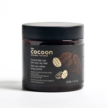 Bộ cà phê Đắk Lắk Cocoon làm sạch da chết – da mặt 150ml + cơ thể 200ml, 125.550đ 8 Bộ cà phê Đắk Lắk Cocoon làm sạch da chết – da mặt 150ml + cơ thể 200ml, 125.550đ 8