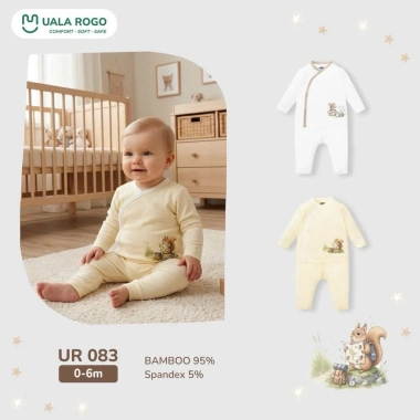 Bộ cài giữa, cài lệch dài tay Uala 3-9kg UR3.639-UR3.879 khuyến mãi 155.000₫