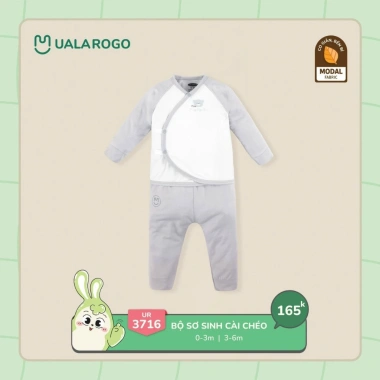 Bộ cài giữa, cài lệch dài tay Uala 3-9kg UR3.639-UR3.879 khuyến mãi 155.000₫